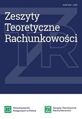 Zeszyty Teoretyczne Rachunkowości