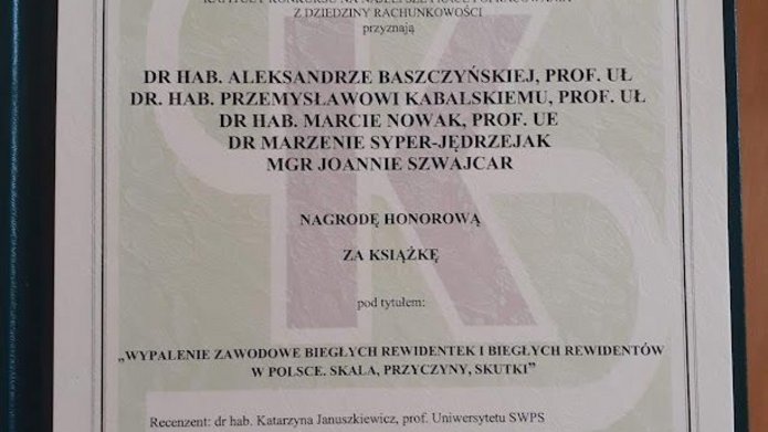 Zdjęcie dyplomu