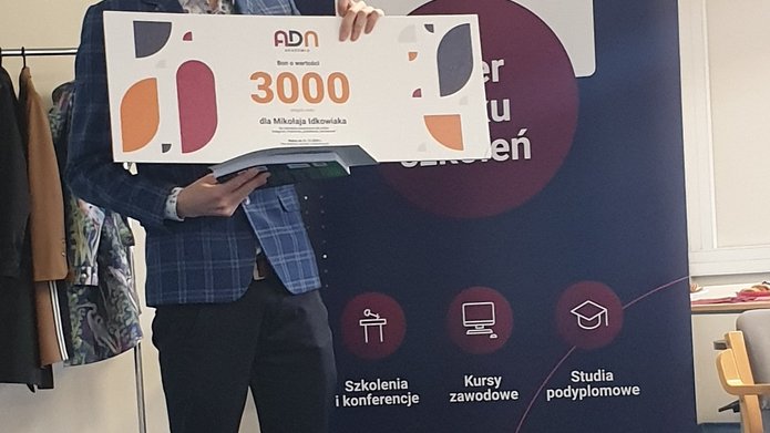 Zdjęcie laureata konkursu