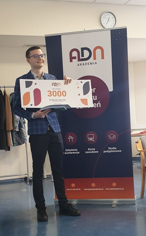 Zdjęcie laureata konkursu