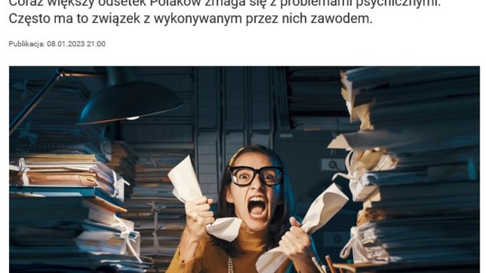 Screenshot artykułu